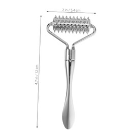 TOVINANNA Stainless Steel Eye Cream Applicator Stick Face Massage Roller for Effortless Eye Massage Facial Relaxation Portable Tool for Home and Travel