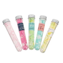 GANAZONO 5Pcs Disposable Scented Soap Petals Portable Foaming Soap Flakes for Outdoor Travel Lightweight and Durable Bath Wash for Home Travel Use