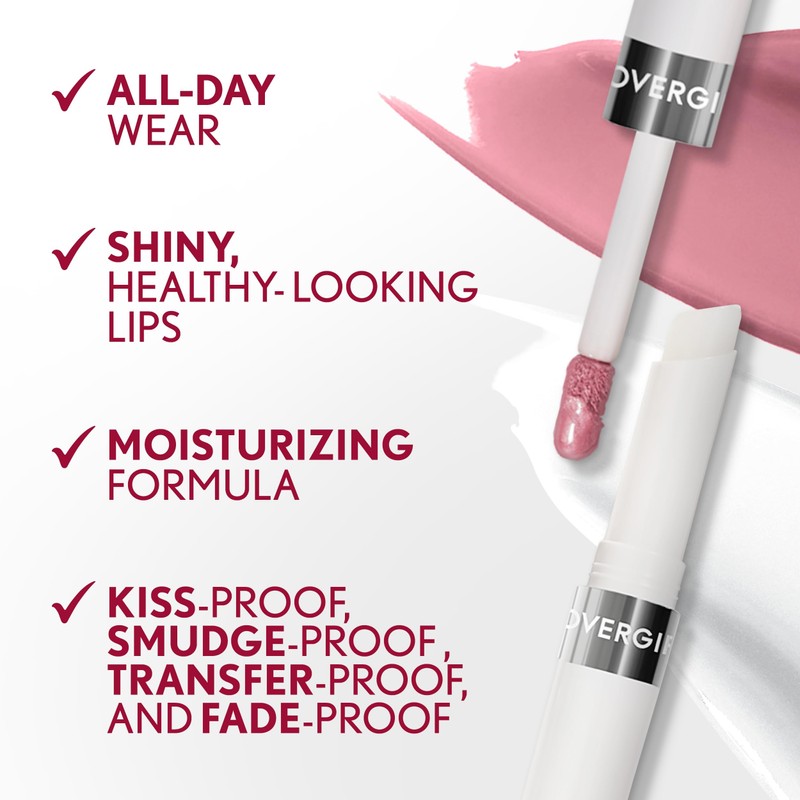 COVERGIRL Outlast All-Day Lip Color With Topcoat, 555 Blossom Berry