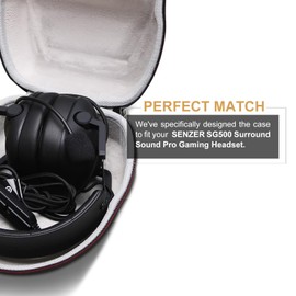 LTGEM Hard Carrying Case Compatible with Razer BlackShark V2 Pro / V3 Pro / V2 X/Razer Barracuda X Wireless Gaming Headset (Case Only)