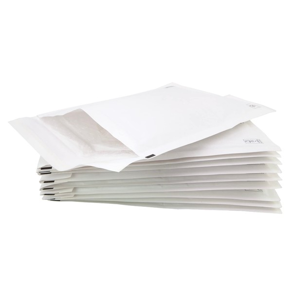Postmaster Padded Envelopes A4 White Peel Seal Bubble Mailers 220x340mm,