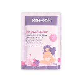 MOM to MOM MOMMY MASK Mascarilla en tela para la pancita