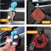 2Pcs Suction Cup Card Bill Clip, Car Sun Shade Window