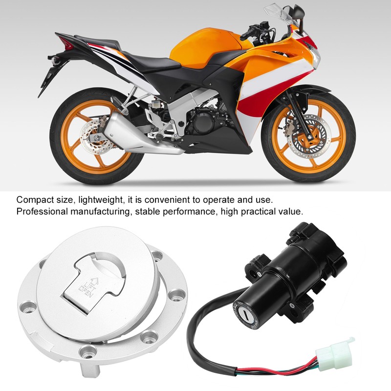 Motorcycle Ignition Lock Cylinder Accessory Fits for Honda CBR1100 1997-2003