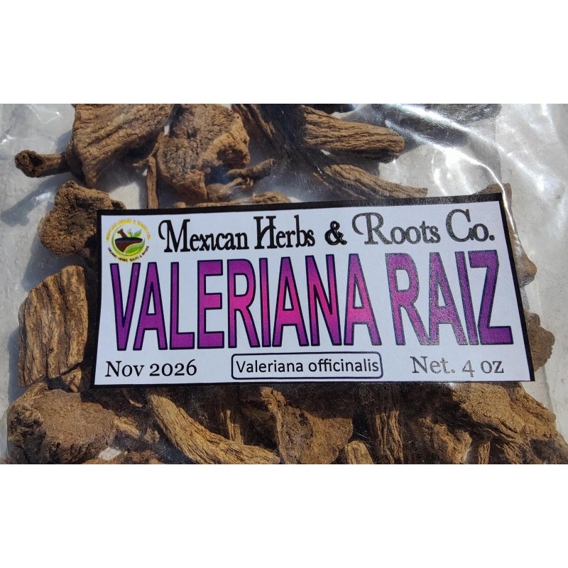 Mexicanherbs 4oz Valeriana Raiz de valeriana hierba/ te, valeriana officinalis
