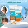 2PCS 5% Crema de Masaje para el Cuero Cabelludo, Crema