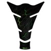 BIKE-label 503088 Tank Pad Motorcycle Tank Protector Sticker Green Universal