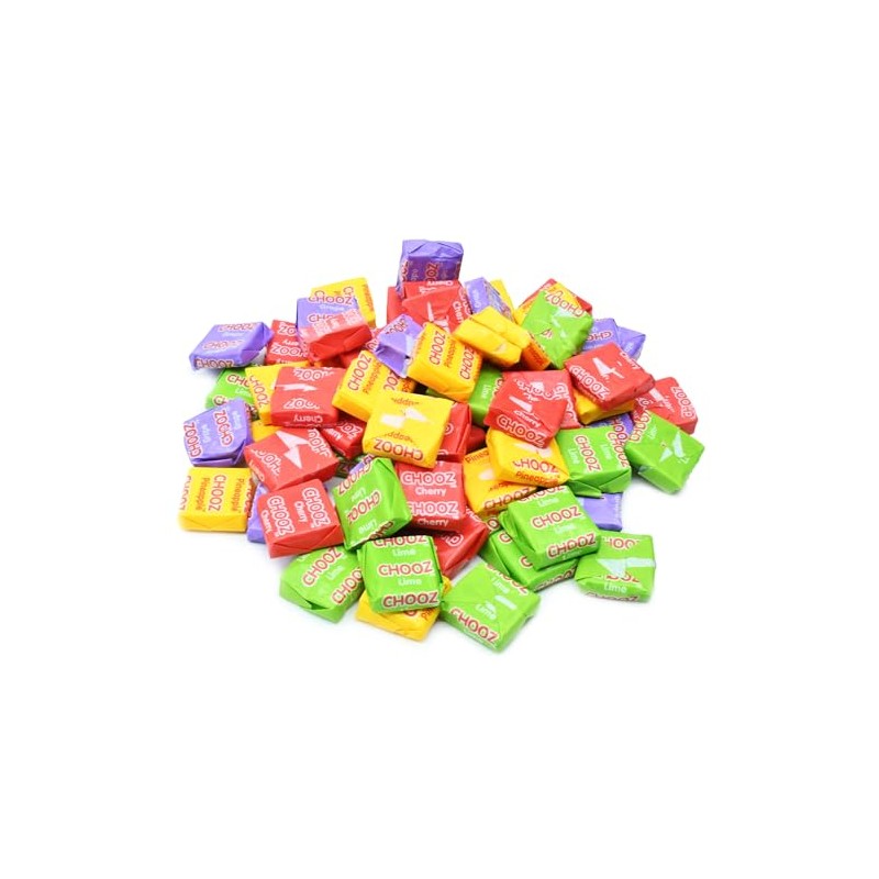 Candy Retailer Square Assorted Fruit Chews 1 Lb