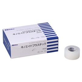 ニトムズ キノエイドプラスチック サージカルテープ 汎用タイプ 25cm×9m 12巻 3502