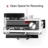 SOONSUN Side Open Skeleton Housing Case with Hollow Backdoor and