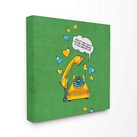 Stupell Industries Make My Day Inspirational Vintage Comic Book, Design by Artist Ester Kay Wall Art, 30 x 1.5 x 30, Canvas