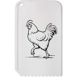 Azeeda 'Chicken Running' Plastic Ice Scraper (IC00034811)