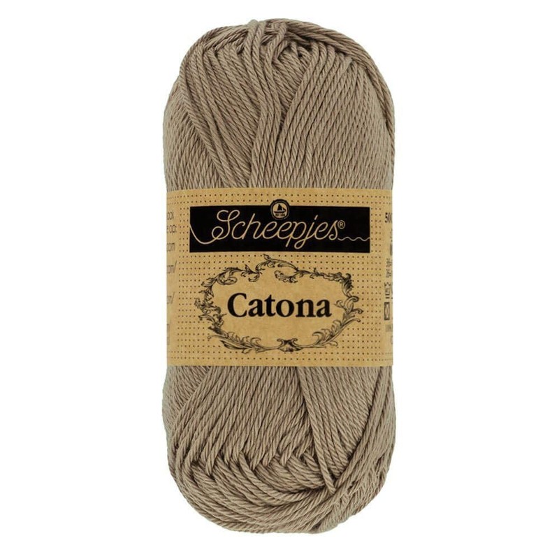Catona Scheepjes Yarn 50gm Mercerized Cotton (504 Brick Red)