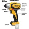12V Cordless Impact Driver Kit, DEGLASERS 1/4-inch Hex,4 Speed Brushless