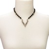 Alpenflüstern DHK203 Pearl Costume Necklace Deer Women's Costume Jewellery with