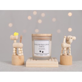 English Bulldog Gifts, English Bulldog Decor, Dog Farts Candle, English Bulldog Gifts for Women, English Bulldog Gifts for Men, Dog Mom Gifts, Dog Candle, Dog Lover Gifts, Dog Birthday Gift
