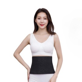 Winter Cashmere Waistband for Women Men Plush Thicken Waist Warmer with Adjustable Row Buckles Coldproof Lumbar Support Belt Stomach Warm for Women Men