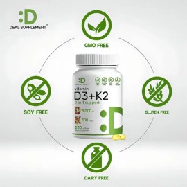Vitamina 250 Softgels Hecho Usa Sabor