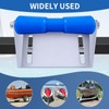 XIANGZI 12" Boat Trailer Rollers with Brackets Galvanized Steel Keel