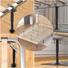 Wlrrcwdttc 2 Pcs Adjustable Height Bed Support Legs 5.9-10.5 inch,
