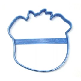 AJT KEIA FACE OUTLINE PUPPY DOG PALS CARTOON COOKIE CUTTER USA PR3824