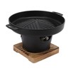 Mini BBQ Grill Stick Proof Smokeless Portable Tabletop Barbecue Grill
