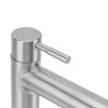 Single Cold Water Kitchen Faucet Stainless Steel Single Hole Bathroom