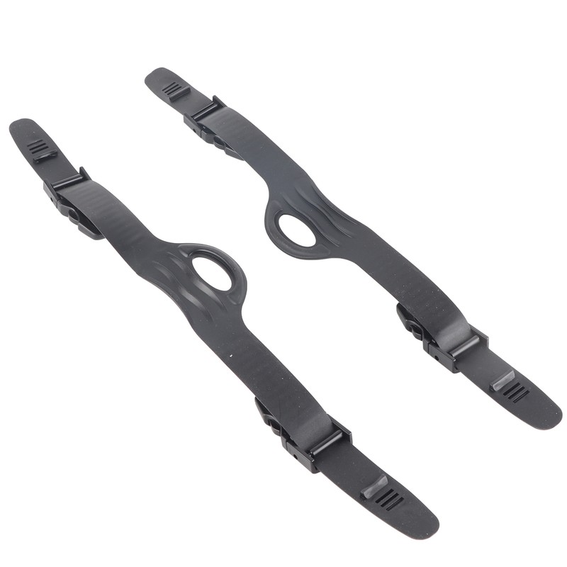 1Pair Diving Adjustable Scuba Diving Fins Straps Accessory (L)