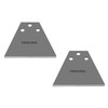 Firecore 2Pcs SDS Plus Floor Scraper Replacement Blades for Firecore