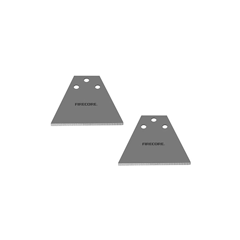Firecore 2Pcs SDS Plus Floor Scraper Replacement Blades for Firecore
