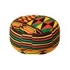 African Kente Pattern Kufi Men Hat and Kente African Print