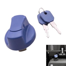 GIONAR 40mm Locking Adblue Tank Cap, Fits Mercedes, DAF, MAN, Secure Fuel Tank Cap Replacement with Dual Lock & 2 Keys, Compatible with A0004702705, A0004701805 for Trucks & Cars