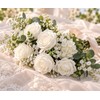 25-Piece Artificial Rose Flowers for DIY Arrangements – Stemmed Faux