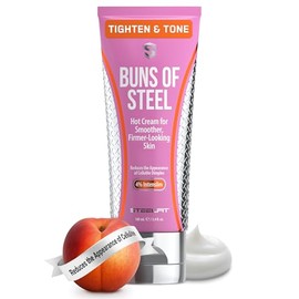 SteelFit- Crema anticelulítica Buns of Steel | Suministro para 15 a 20 días | Crema de máxima definición activada por calor para el tratamiento de la celulitis