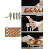 EUICAE Cannoli Tubes, 5 inch Large Stainless Steel Cannoli Forms
