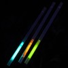 50Pcs 2 in 1 Glowing Straws Sticks Glowing in the