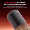 MAONO Microphone Windscreen for PD100W Microphone High-Density Flocked Foam Mic