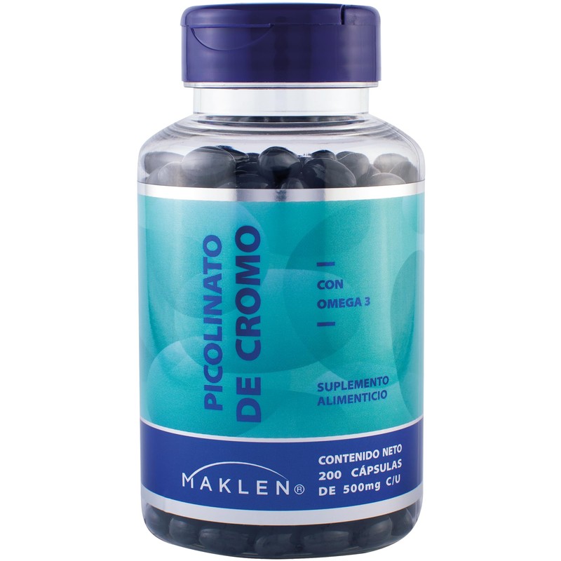 CROMO PICOLINATO - Maklen Picolinato de Cromo con Omega 3