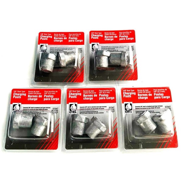 Lynx 5 SETS LYNX DEKA LEAD CONVERSION CHARGING BATTERY TERMINAL