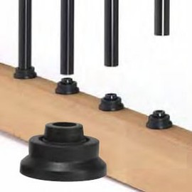 Deckorators Designer Connector, Black, 20 Pk. (Deckorators DB32712)