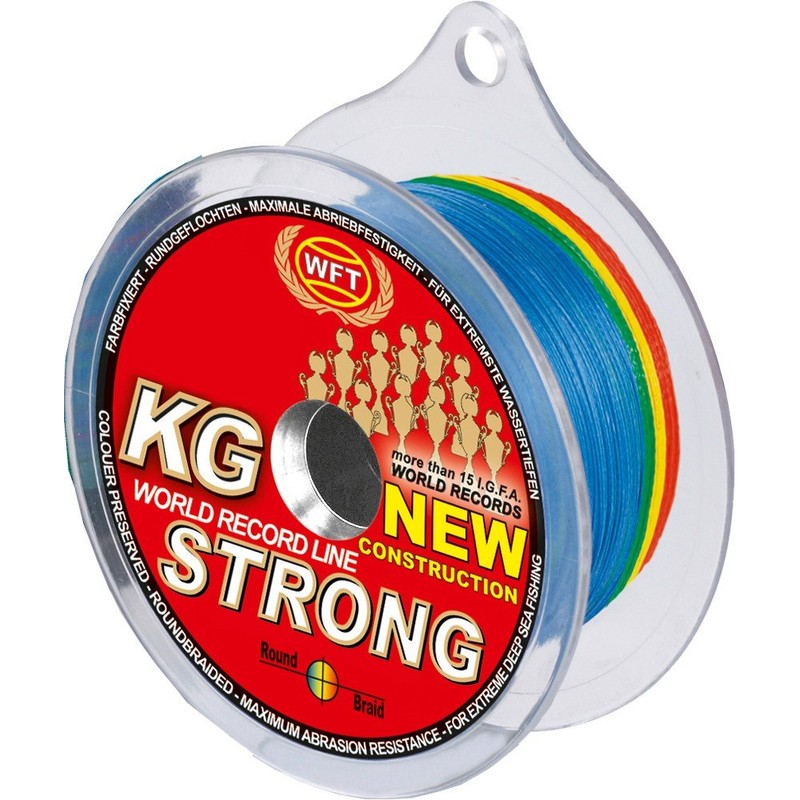 WFT KG Strong 600 m 0.22 mm 32 kg, Braided