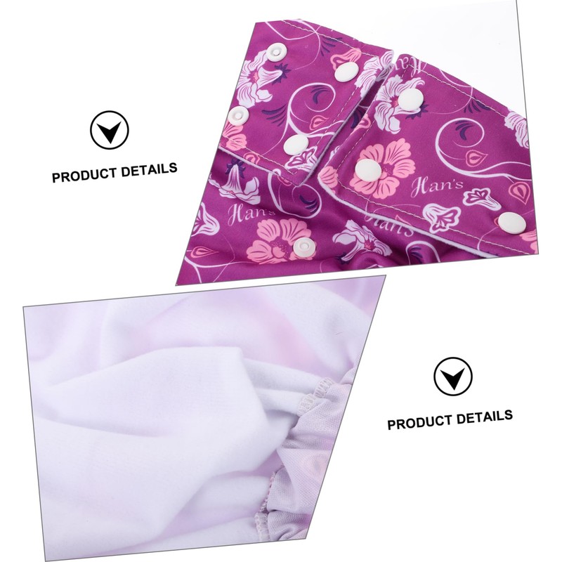 FOMIYES Sanitary Pants 1 Pc Adult Nappy Breathable Absorbent Leak
