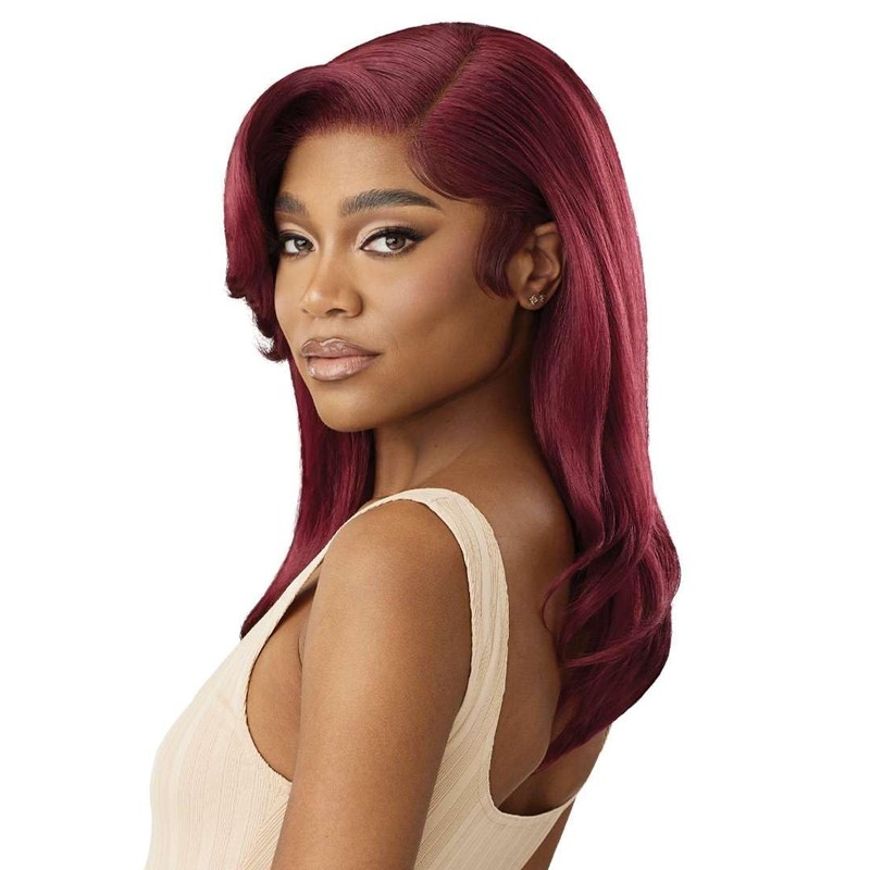 Outre Lace Front Wig - Melted Hairline - Hali (BURGUNDY)