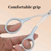 4Pcs Eyebrow Scissors with Comb, Eyebrow Trimming Scissors, Stainless Steel