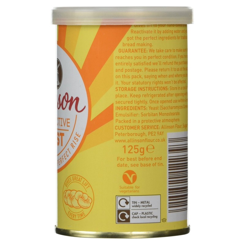 Allinson Dried Active Yeast, 125g