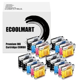 For Brother 18PK Ink Cartridge fits Brother LC61 MFC-J615W 290C 257CW 490CW 495CW Printer