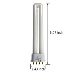 Ushio BC8832 3000178 - CF9SE/841-9W - 4 Pin 2G7 Base - 4100K - CFL Bulb