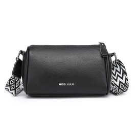 Miss Lulu Cross Body Bag Women Genuine Leather Ladies Handbags & Shoulder Bags Crossbody Bag with Adjustable Strap
