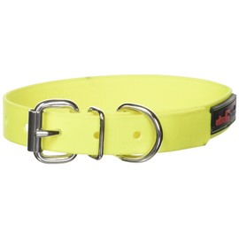 Ultrahund, Dog Collar Play Regular Buckle Durable Waterproof, Fits Neck 10.5" to 13.5", Yellow