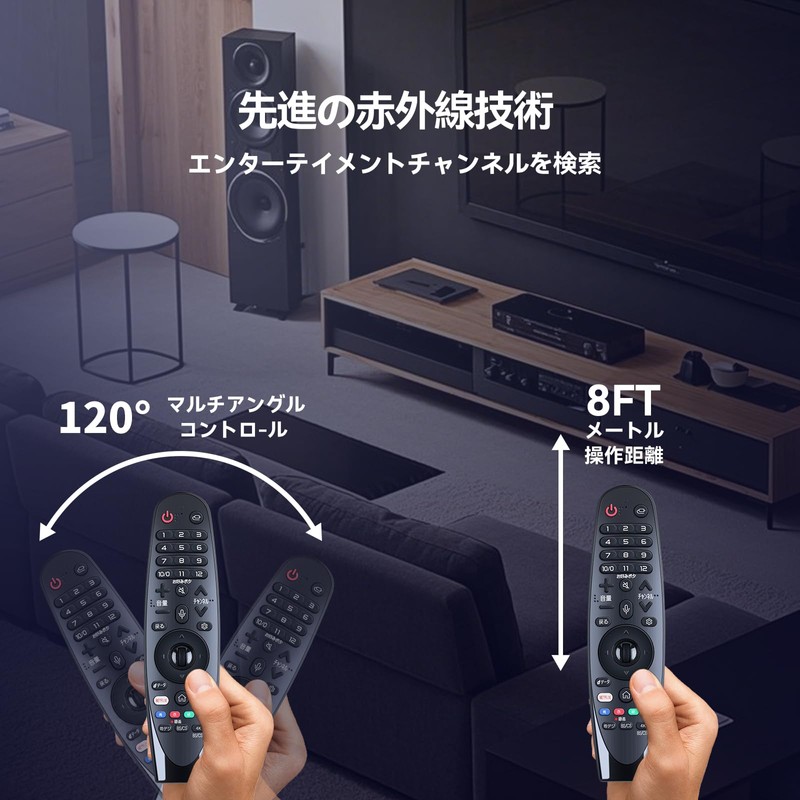 Magic Remote AN-MR19BA for LG Compatible with 2019 LG TVs